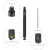 SmallRig 6319 - metalowy selfie stick do kamer sportowych